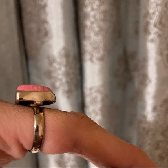 Asymmetrical SS ring/Pink Sugilite Gem! - Picture 7 of 15